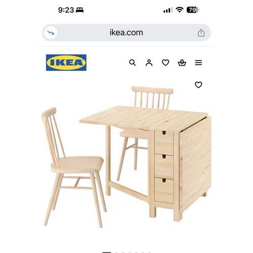 Ikea norden drop - ikea, drop-leaf