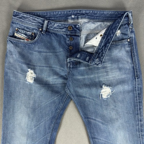 Diesel jeans mens 38x32 blue - jeans,
