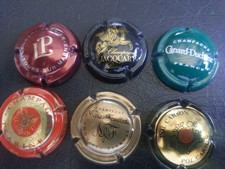 LOT de 6 CAPSULES MUSELET de CHAMPAGNE (3)