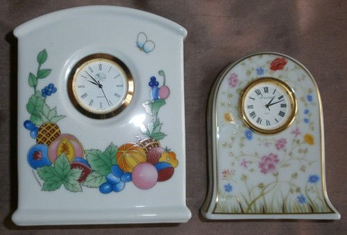 Horloge porcelaine leonard - horloge,