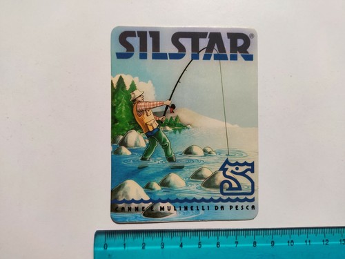 Silstar fishing rod sticker - silstar,