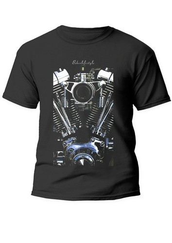 Tee shirt moteur harley 100 - tee,