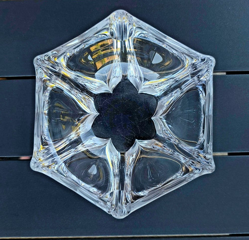 Superbe cendrier cristal - superbe,