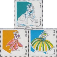 brésil 1912-1914 (complète edition) neuf avec gomme originale 1982 Costumes le O