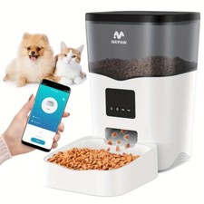 Distributeur Automatique de Nourriture pour Animaux 3L – WiFi & Contrôle App