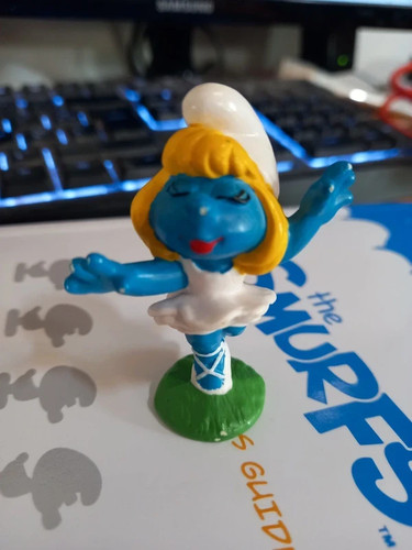 Smurfette ballerina 20098 peyo - ballerina,