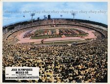 *Film Jeux olympiques Mexico 68 Alberto Isaac photo papier vintage