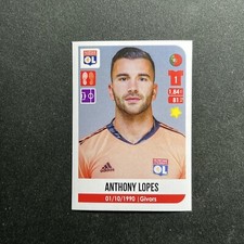 194 LOPES LYON OL PANINI FOOT 2020 2021 STICKERS FOOTBALL FRANCE