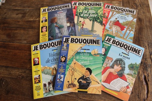 Lot anciens magazines je - 6,