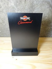 LOT DE 6 ARDOISES DE BAR MENU MARTINI MINI ARDOISE