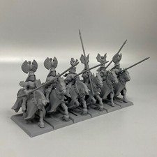 Chevaliers Bretonniens Du Royaume X 6 Plastique Warhammer Bretagne 5ème Édition