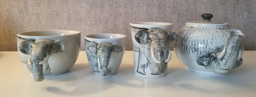 Elephant tea coffee - set, –