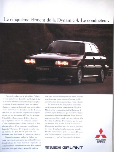 Publicité presse 1990 - de,
