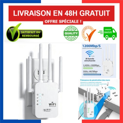 Répéteur wifi 1200 mbps - répéteur,