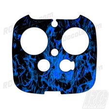 DJI Inspire Drone Wrap RC Quadcopter Decal Custom Skin Controller Blue Flames