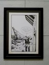 Milo Manara : Dessin Original , Tavola , " Jolanda de Almaviva "  N° 30 p 92 