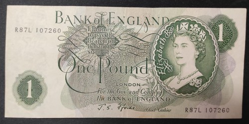 Angleterre billet pound - de, 1