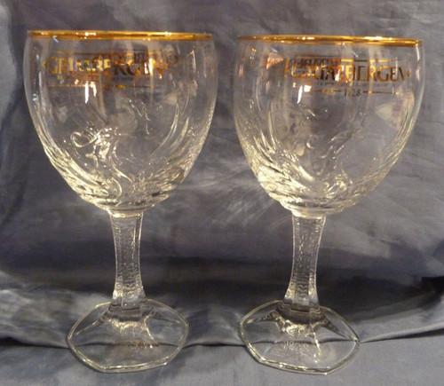 Bière grimbergen 2 verres - biÈre, :