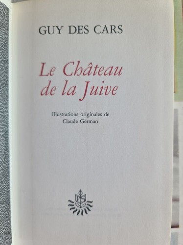 Château juive etat - de, la