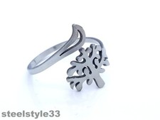 FEMMES Bague Anneau Acier