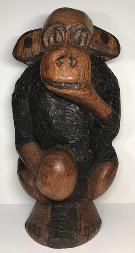 Belle sculpture bois un - belle, d'un