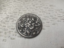 Broche 1900's Argent Massif
