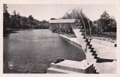 Bonneval piscine plage vue - bonneval,