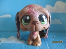 PETSHOP CHIEN BASSET HOUND N°1358 / VERSION POSTCARD