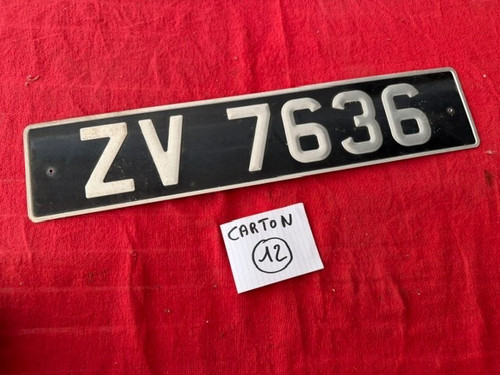 Ancienne plaque - ancienne,