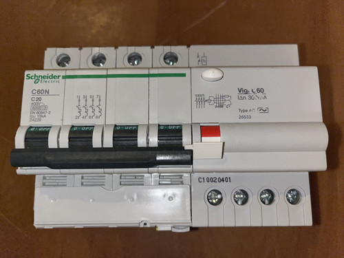 Disjoncteur differentiel tetra - differentiel,
