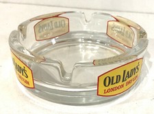 ANCIEN CENDRIER PUBLICITAIRE OLD LADY'S LONDON DRY GIN BRASSERIE BISTROT 