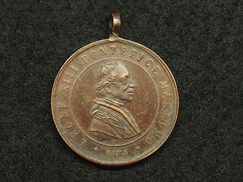 Medaille religieuse roma leone - religieuse,