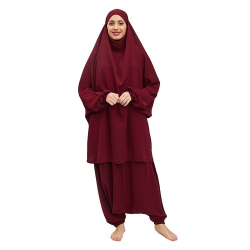 Jilbab pièces sarouel - 2,