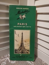 Vtg 1957 michelin paris - michelin, 1st