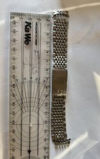 Bracelet Omega Vintage en Acier – Boucle Déployante 16 mm – Original