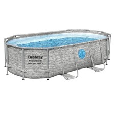BESTWAY - 56714 - Piscine Ovale Avec Oblo 427x250x100 CM 6941607311219
