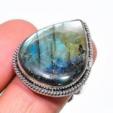 Bague réglable pierre
