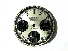 Cadran Vintage CITIZEN CHRONOGRAPH AUTOMATIQUE 28,5mm CITIZEN 8110 CD03