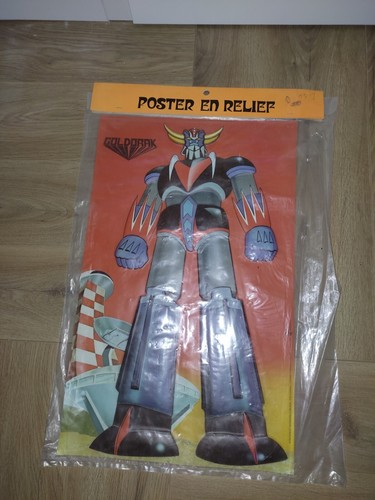 Poster relief goldorak 1978 - en,