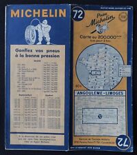 Carte MICHELIN 72 ANGOULEME