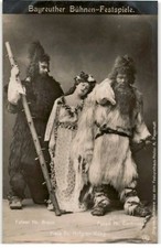 Acteurs Actrices: Wagner: Fafner Hr. Braun Freia Fr. Hafgren-Waag, Fasolt Hr.