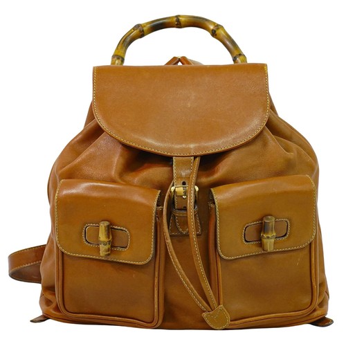 Sac dos gucci cuir de - gucci,