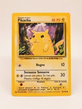 Carte Pokémon : Pikachu