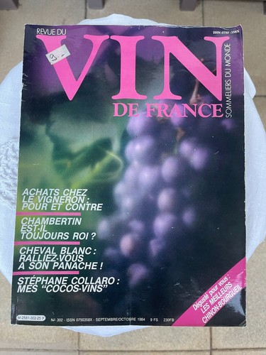 Revue vin france n 302 - vin, n°302