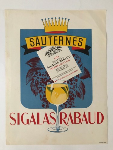 Chateau sigalas rabaud - chateau,