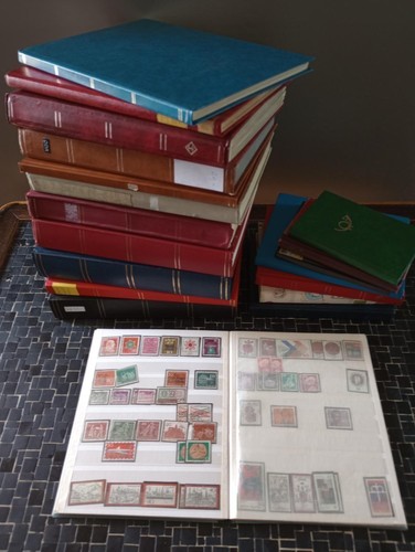 Grand lot cartons timbres - cartons,