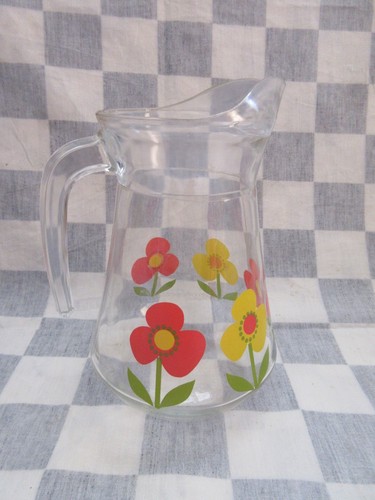 Carafe fleur vintage broc - carafe,
