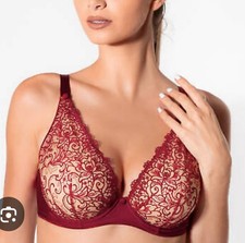 AUBADE & KARL LAGERFELD  SOUTIEN GORGE EN TUL FINEMENT BRODE ARMA T85B