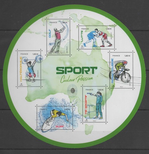 France feuille f5688 sport - france,