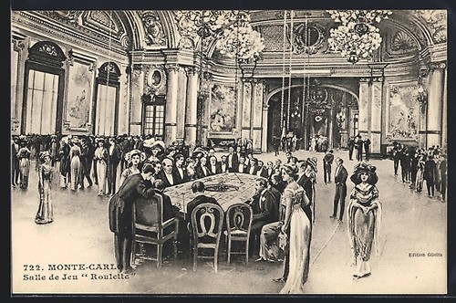 Cpa monte carlo salle - cpa, jeu